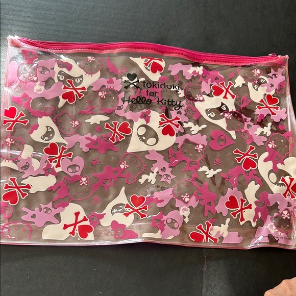 tokidoki Handbags - Tokidoki x Hello Kitty Clear Zippered Pouch